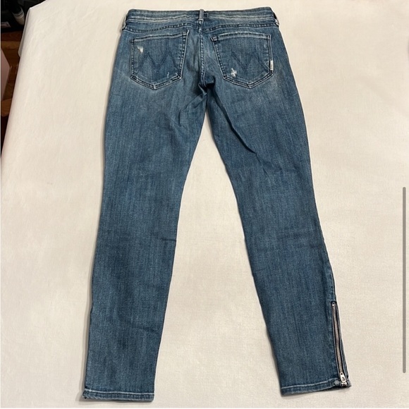 MOTHER the Looker Ankle ZIP Graffiti Girl - Picture 5 of 6